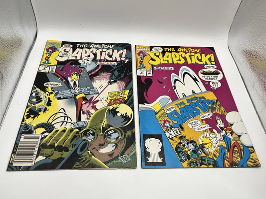 Vintage Marvel Slapstick Comic Books (2)