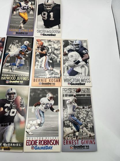 1993 NFL Game Day Card Lot (10)