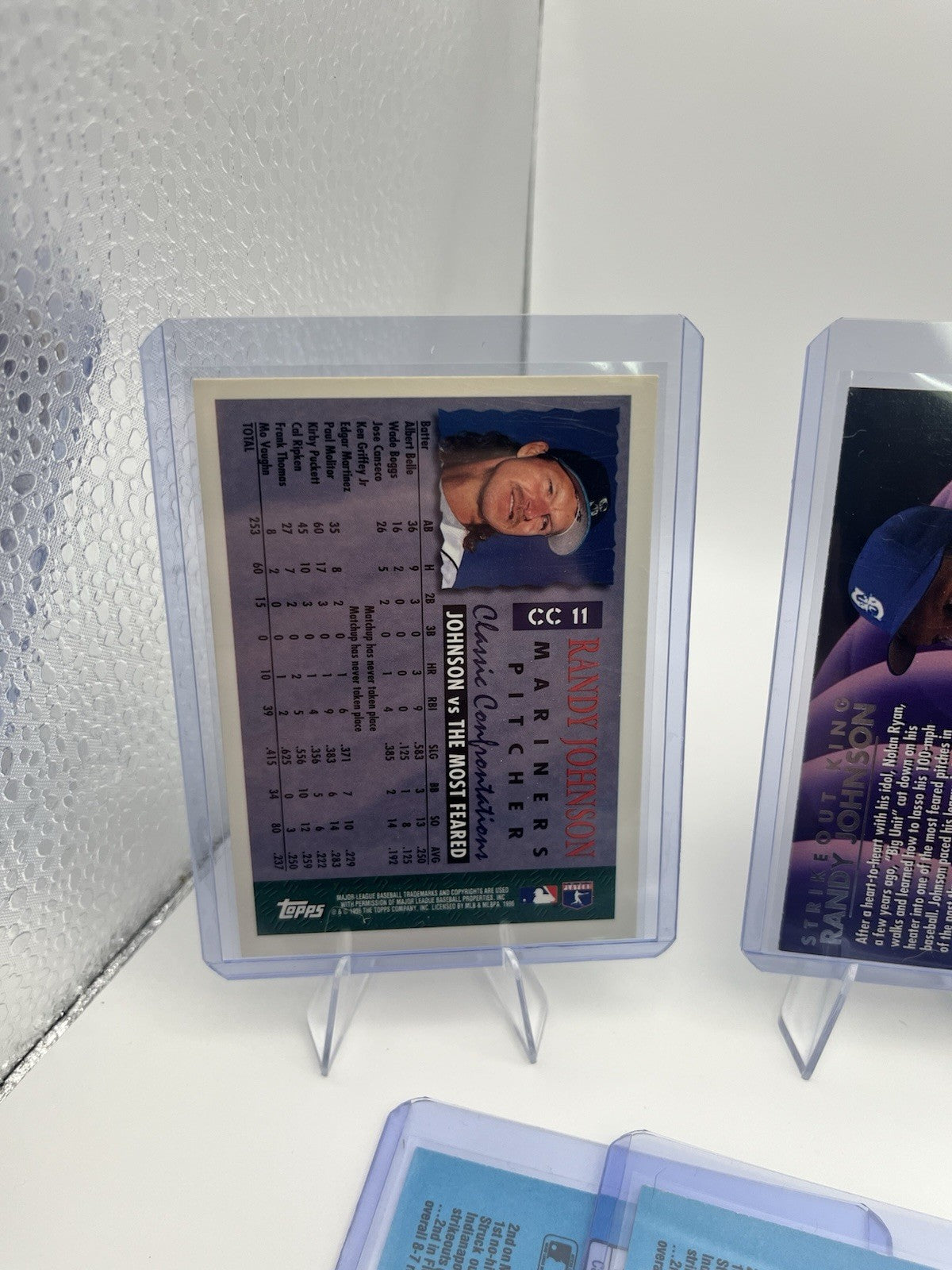 Randy Johnson Baseball Card Lot (18)