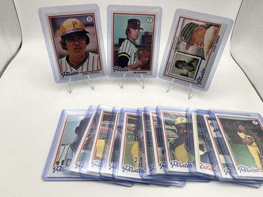 1978 TOPPS Baseball Card Lot (14)-Pirates