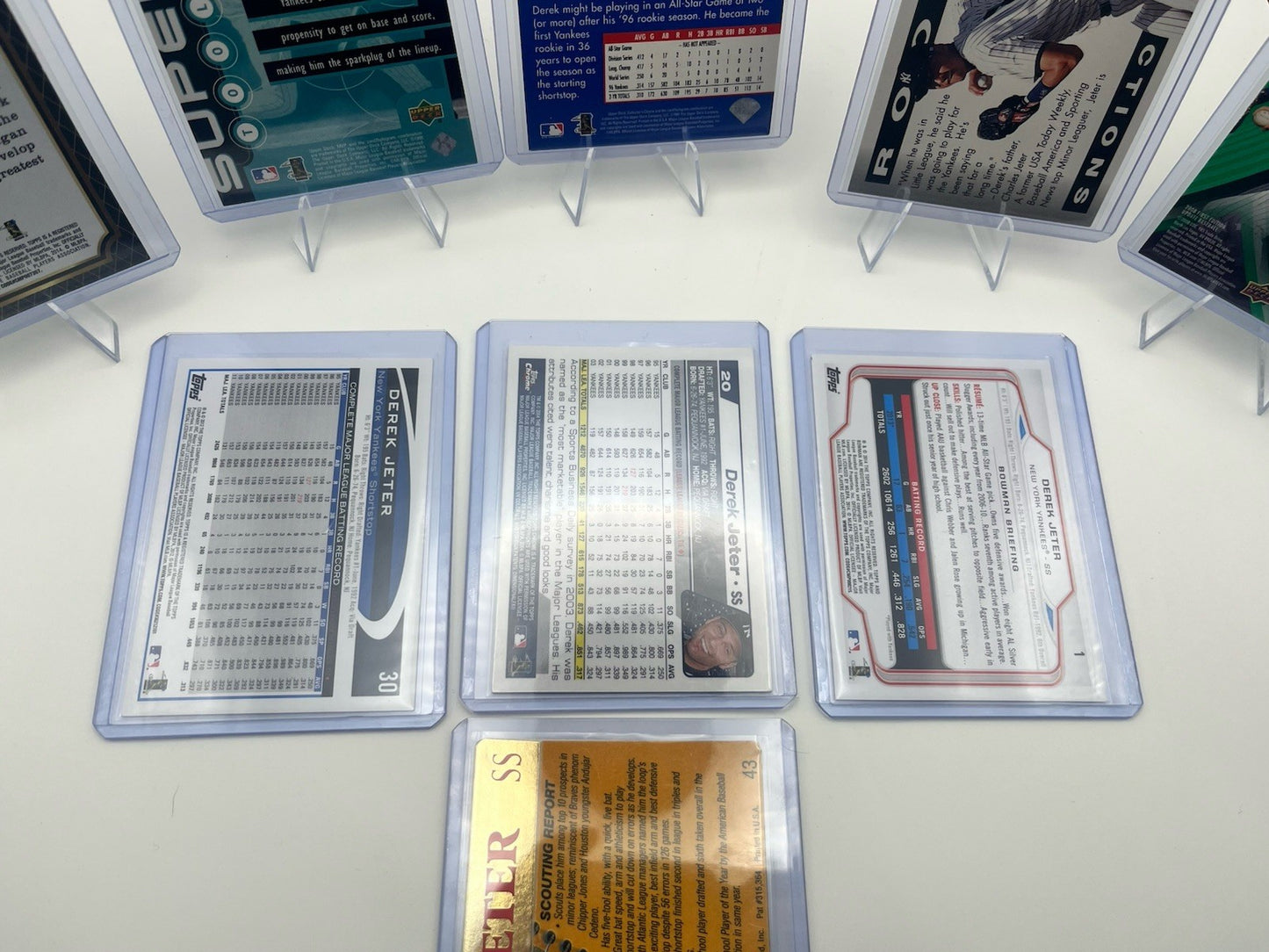 Derek Jeter Baseball Card Lot (14)