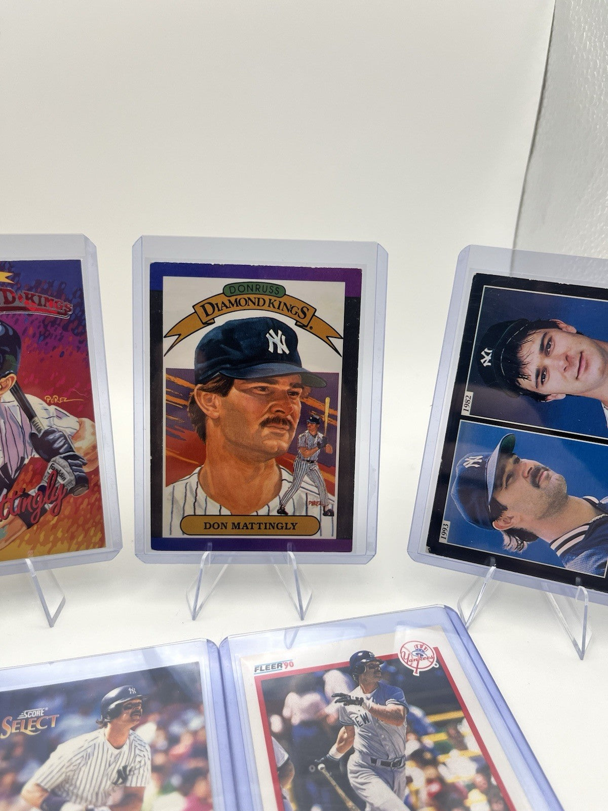 Don Mattingly Baseball Card Lot (10)