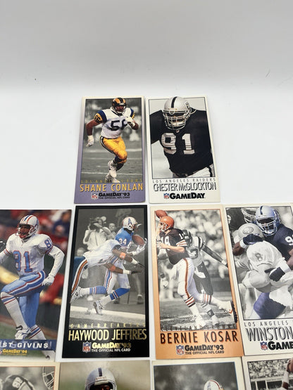 1993 NFL Game Day Card Lot (10)