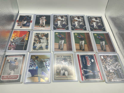 Alex Rodriguez Baseball Card Lot (164)
