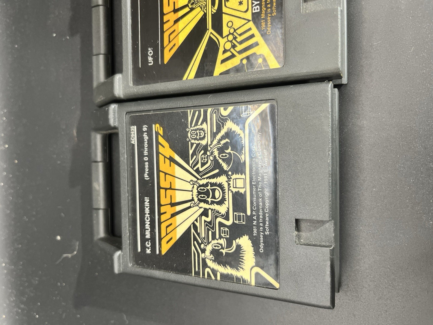 Cartridges (3) for the Magnavox Odyssey 2 console Lot