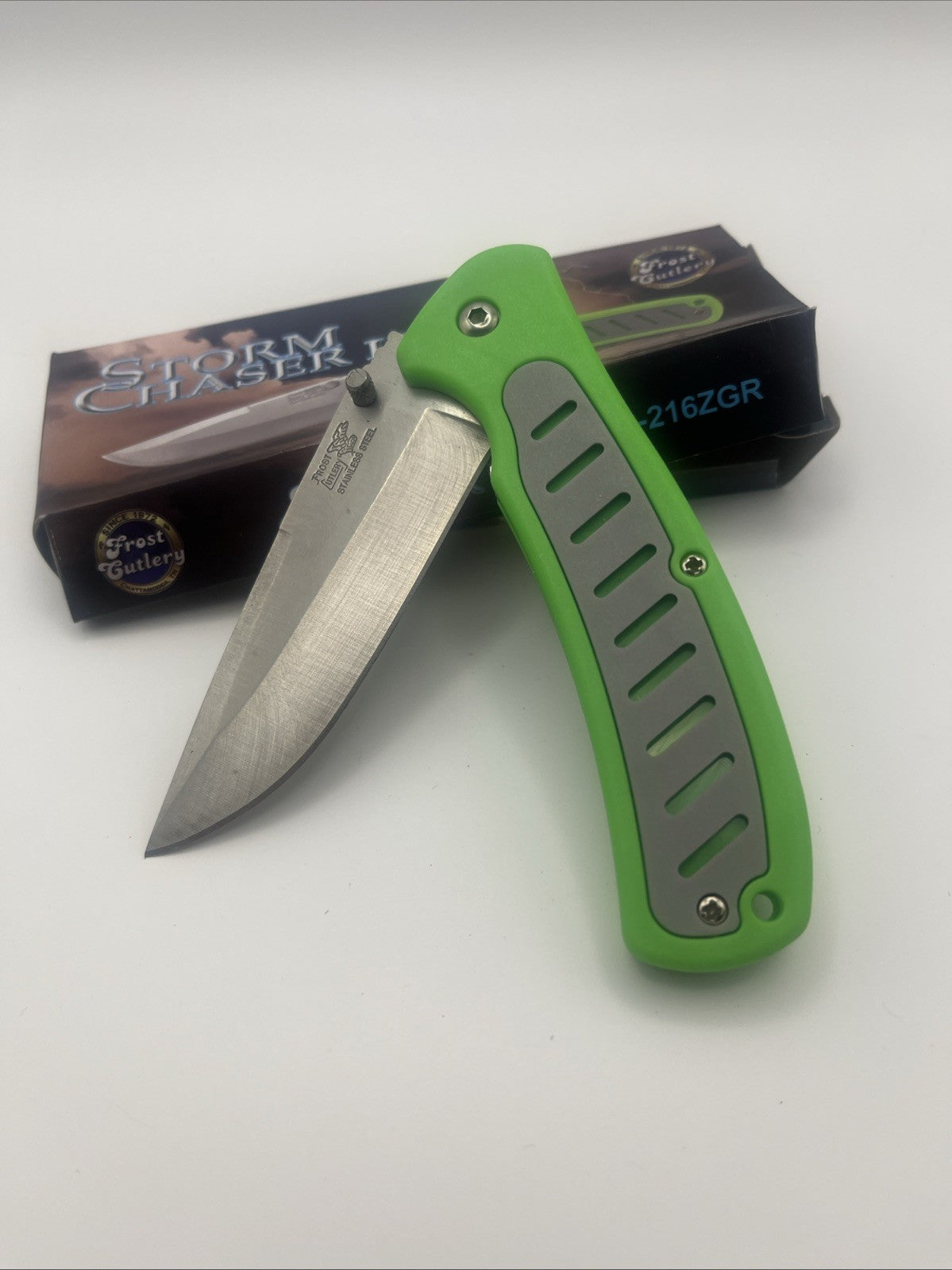 FROST CUTLERY STORM CHASER III 19-216ZGR KNIFE