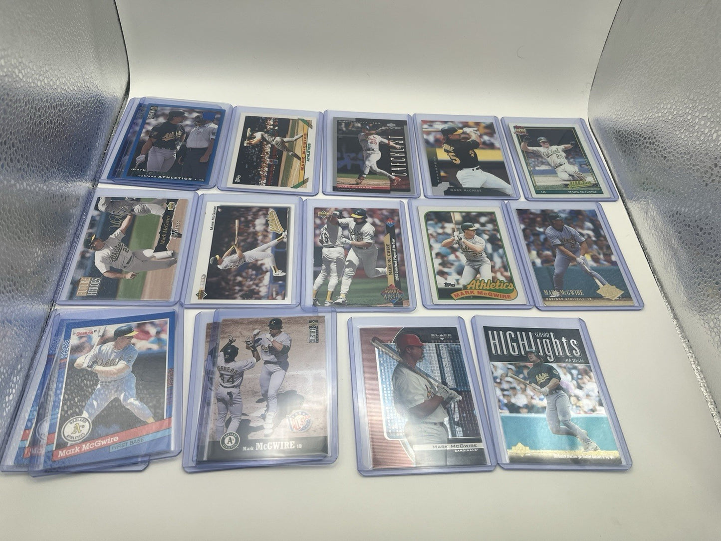 Mark McGwire Baseball Card Lot (37)