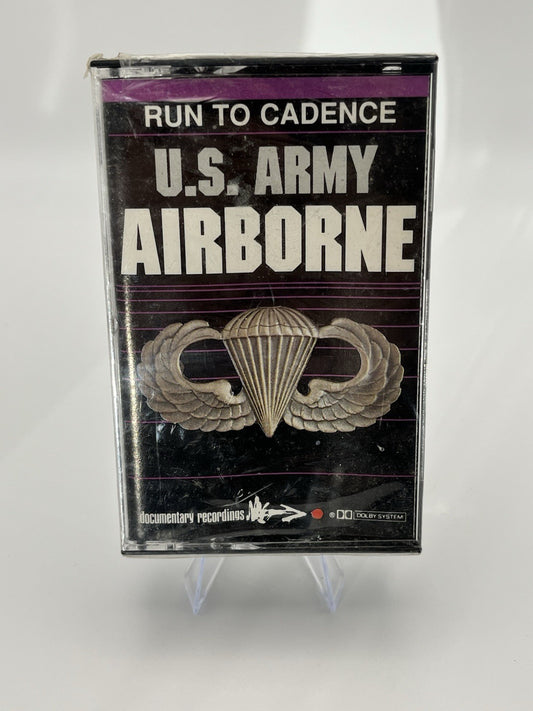 Marching Cadences of the U.S. Army Airborne Documentary Recordings Cassette Tape
